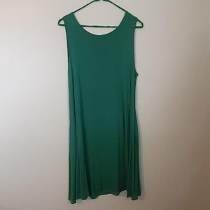 Green Sleeveless Dress